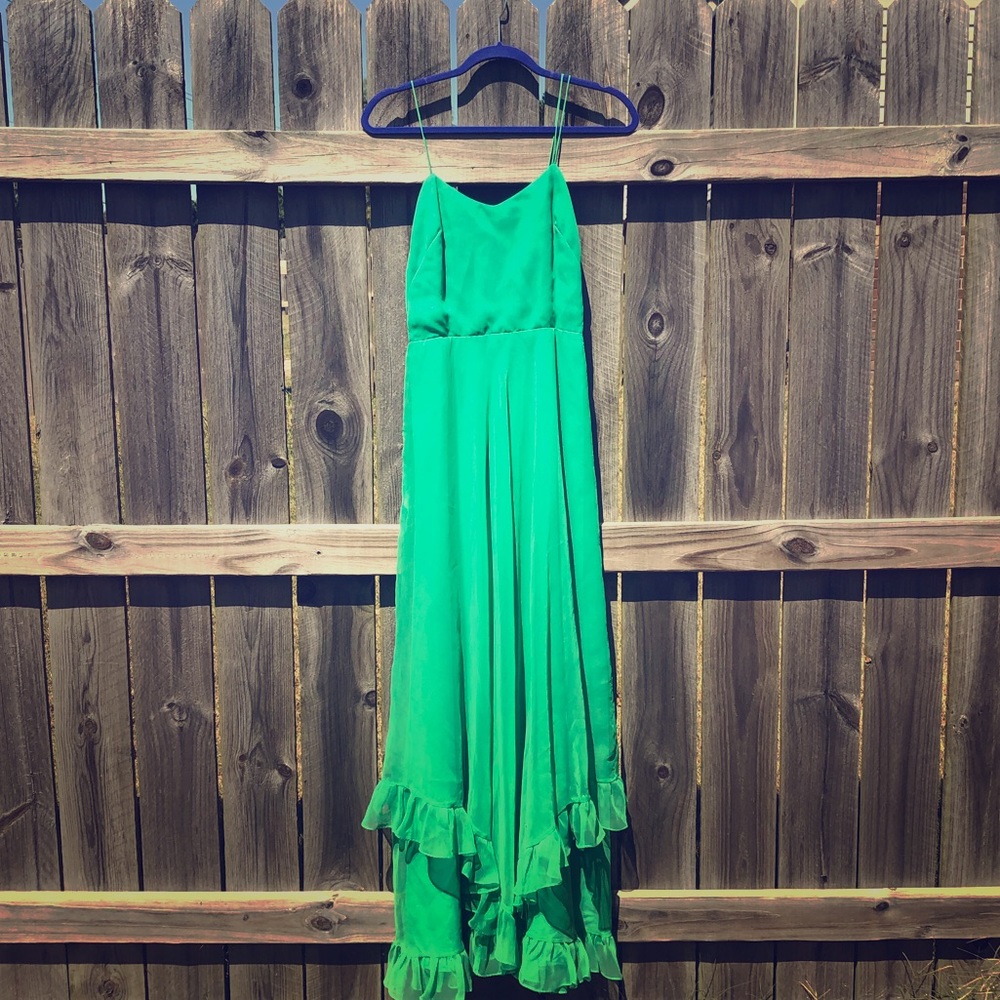 Vintage 1970s chiffon maxi